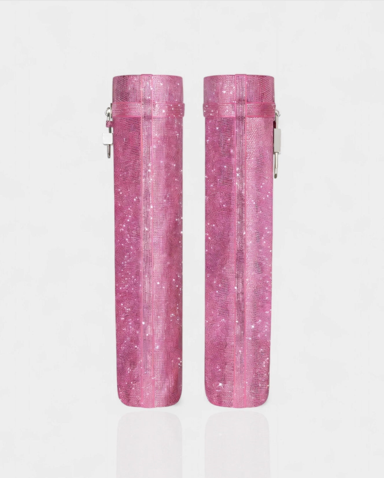 Bottes Lock, Rose à Strass